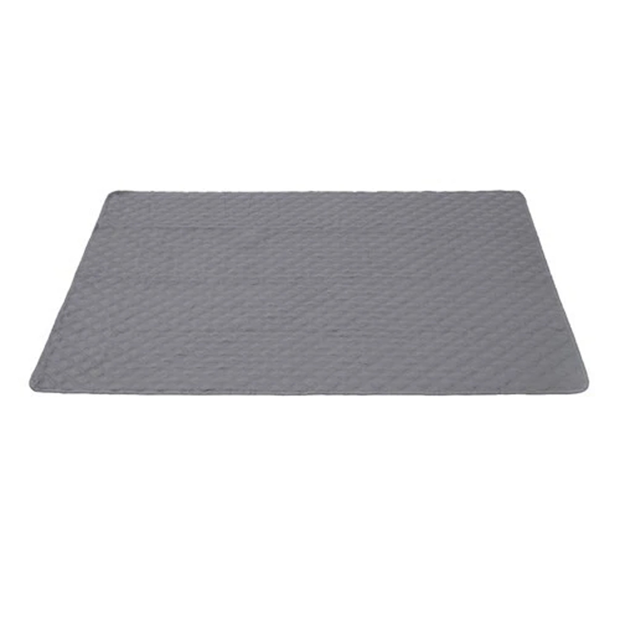 Quilted Pet Blanket – Grey (130 × 100cm)