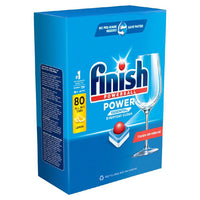 Finish Power Essential Dishwashing Tablets Lemon Sparkle 80 Pack