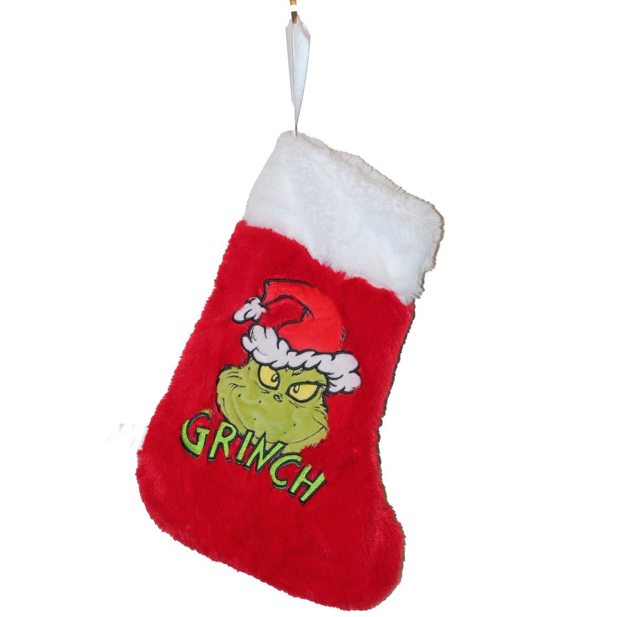Red Grinch Stocking