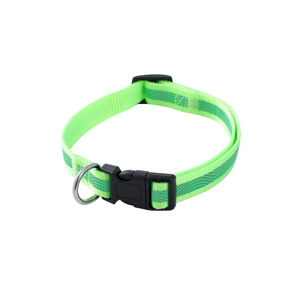 Reflective Dog Collar Small 34-45 x 1.5cm assorted