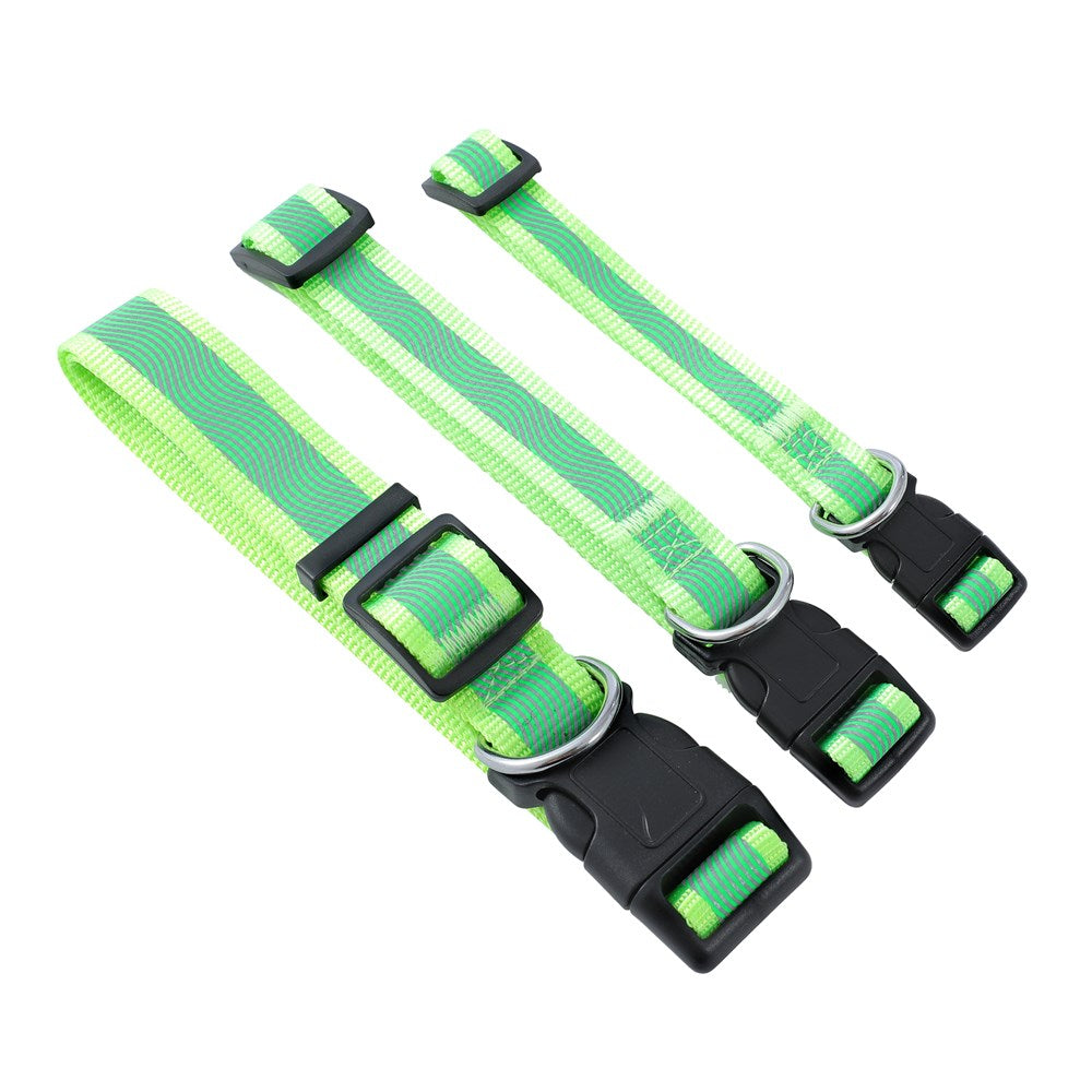 Reflective Dog Collar Small 34-45 x 1.5cm assorted
