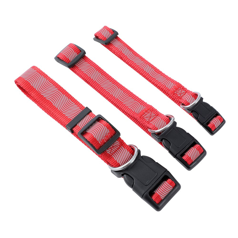 Reflective Dog Collar Small 34-45 x 1.5cm assorted