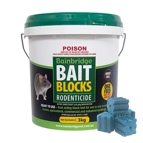 Rodent Bait Blocks