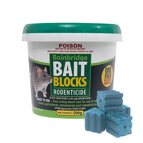 Rodent Bait Blocks