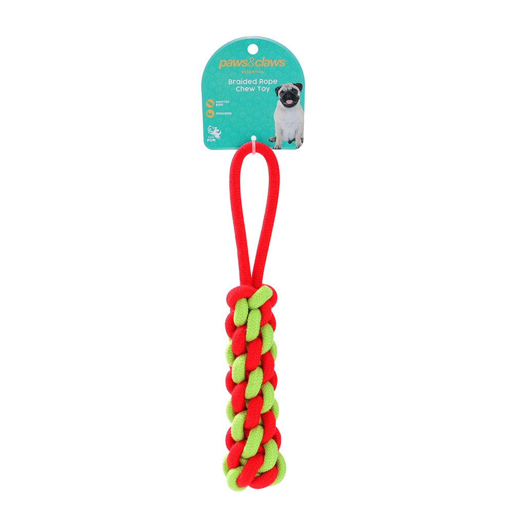 Rope Chew Dog Toy – 29cm (Assorted)