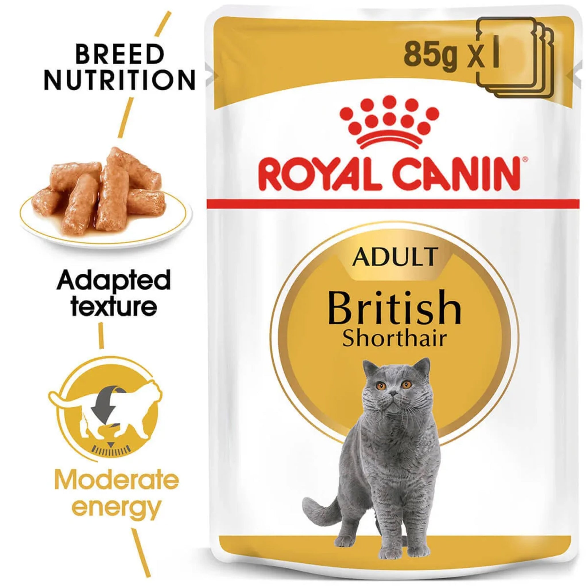 Royal Canin British Shorthair Wet Food 12x85g
