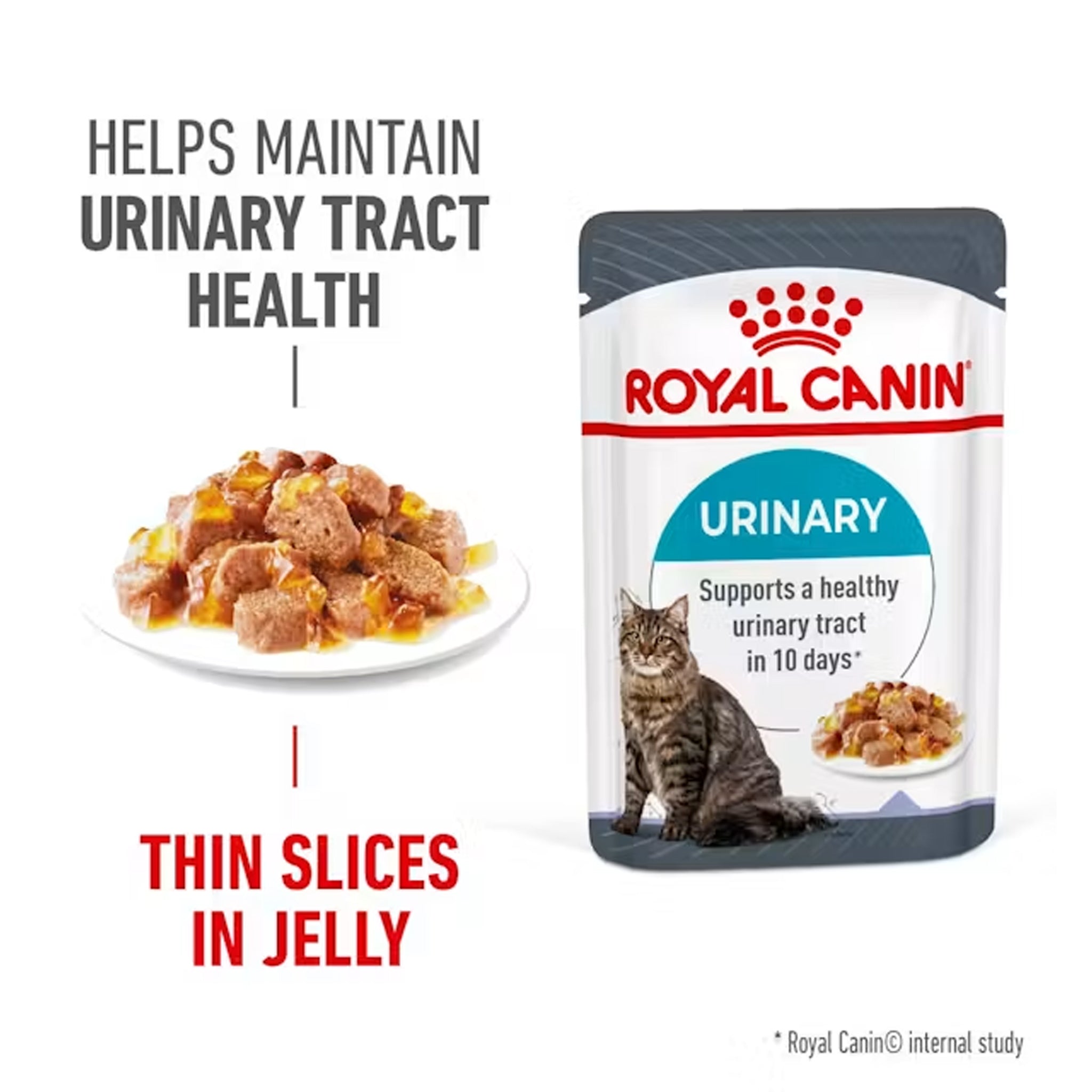 Royal Canin Cat Urinary Care Jelly Pouches 85gx12
