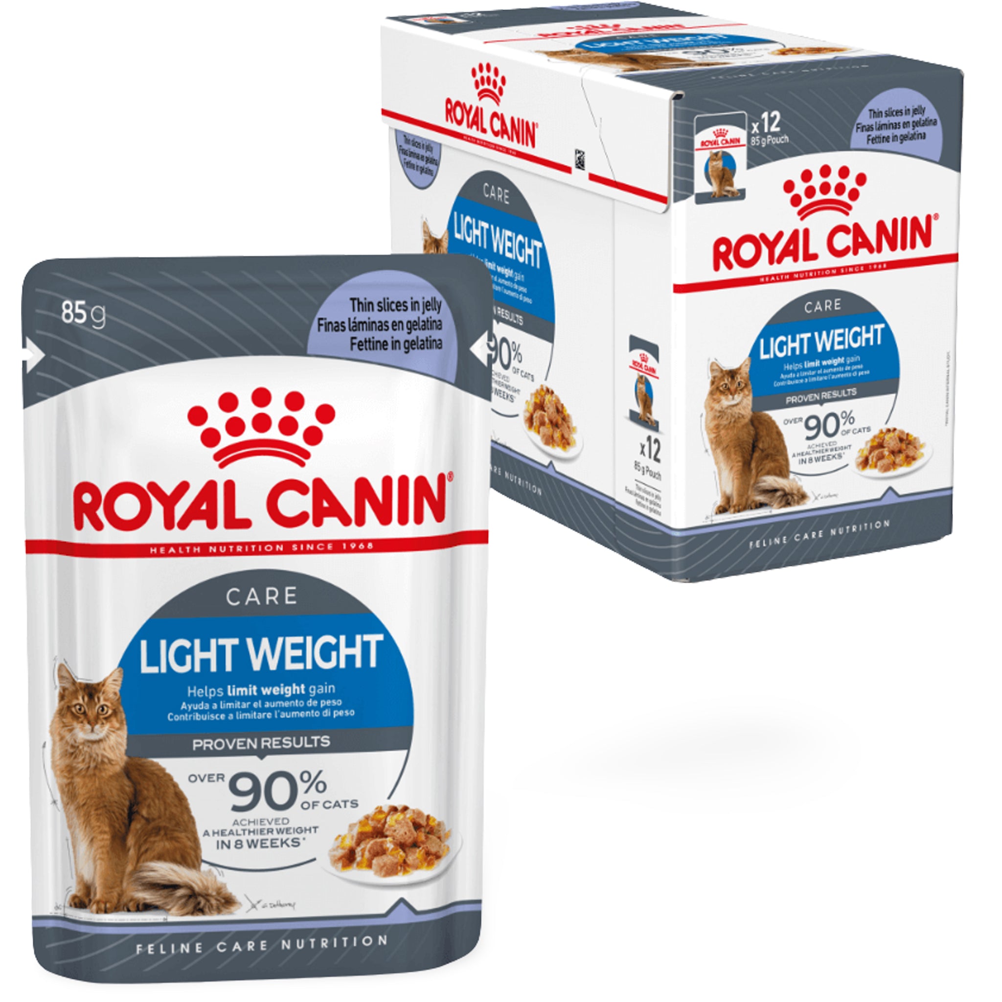 Royal Canin Light Weight Jelly Wet 12x85g