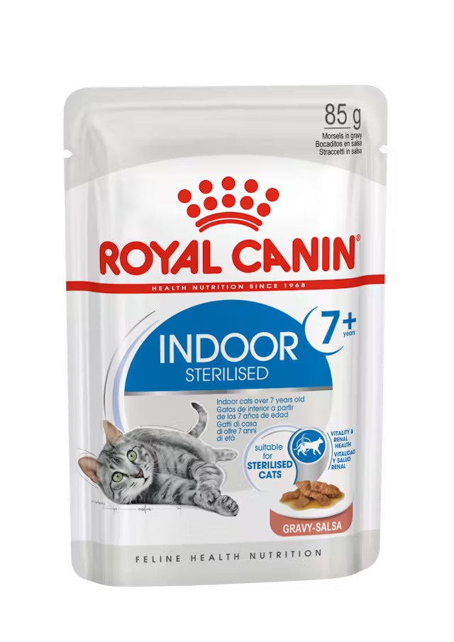 Royal Canin Cat Instinctive 7+ Gravy Pouches 85gx12