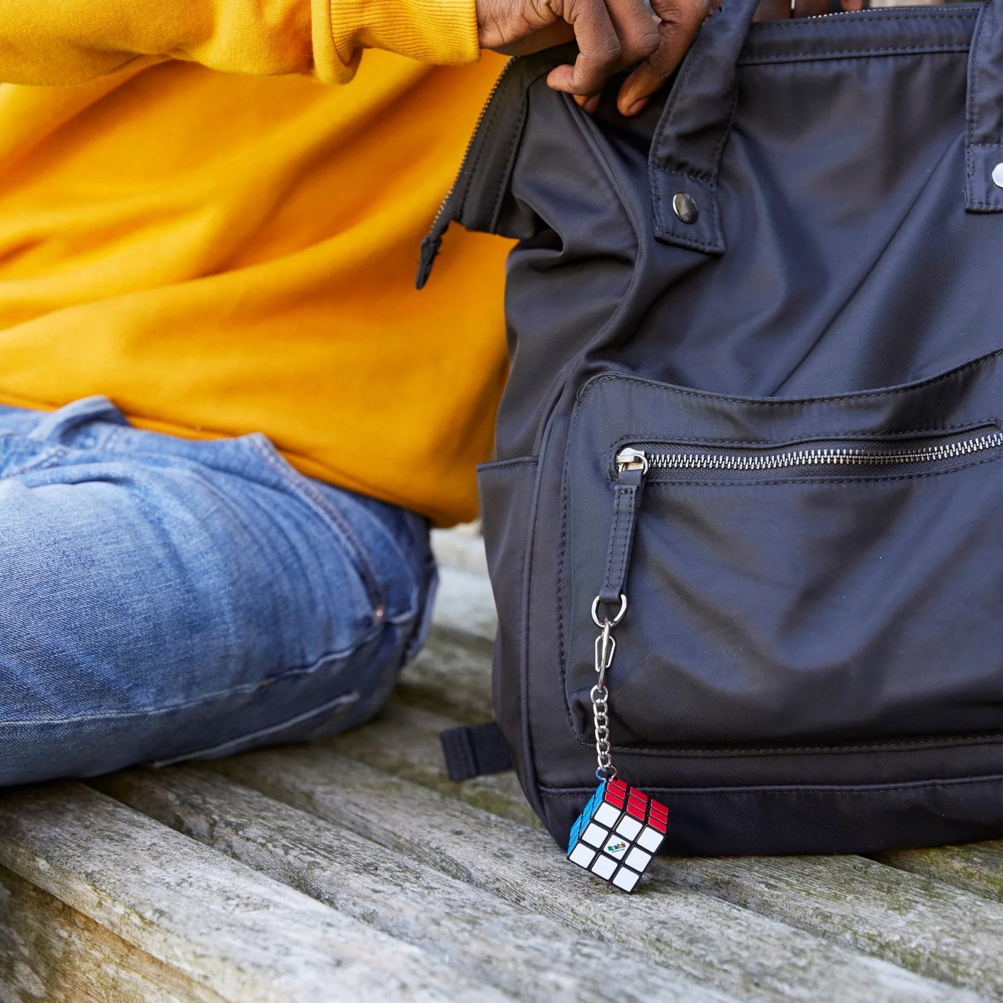 Rubik's 3x3 Keychain