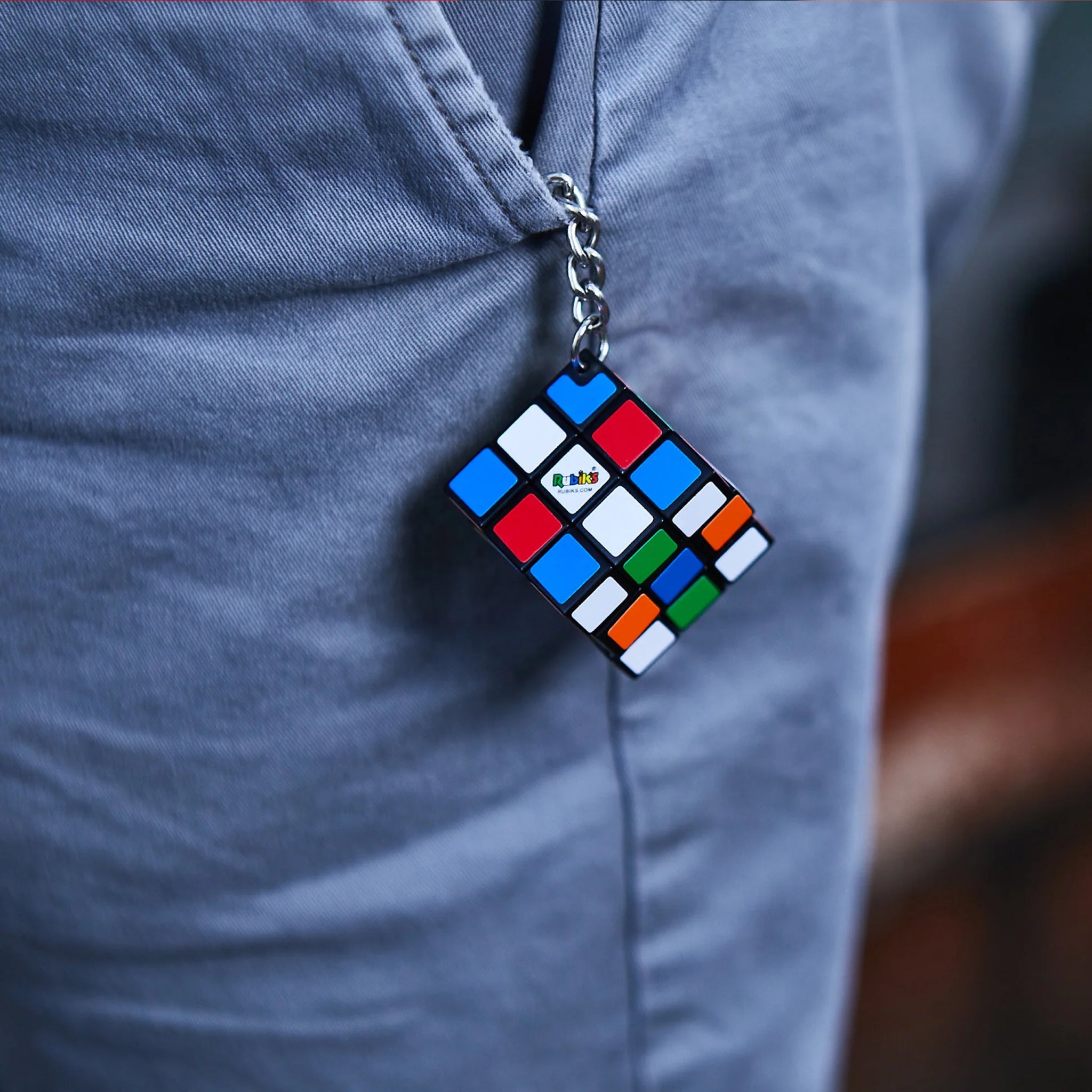 Rubik's 3x3 Keychain