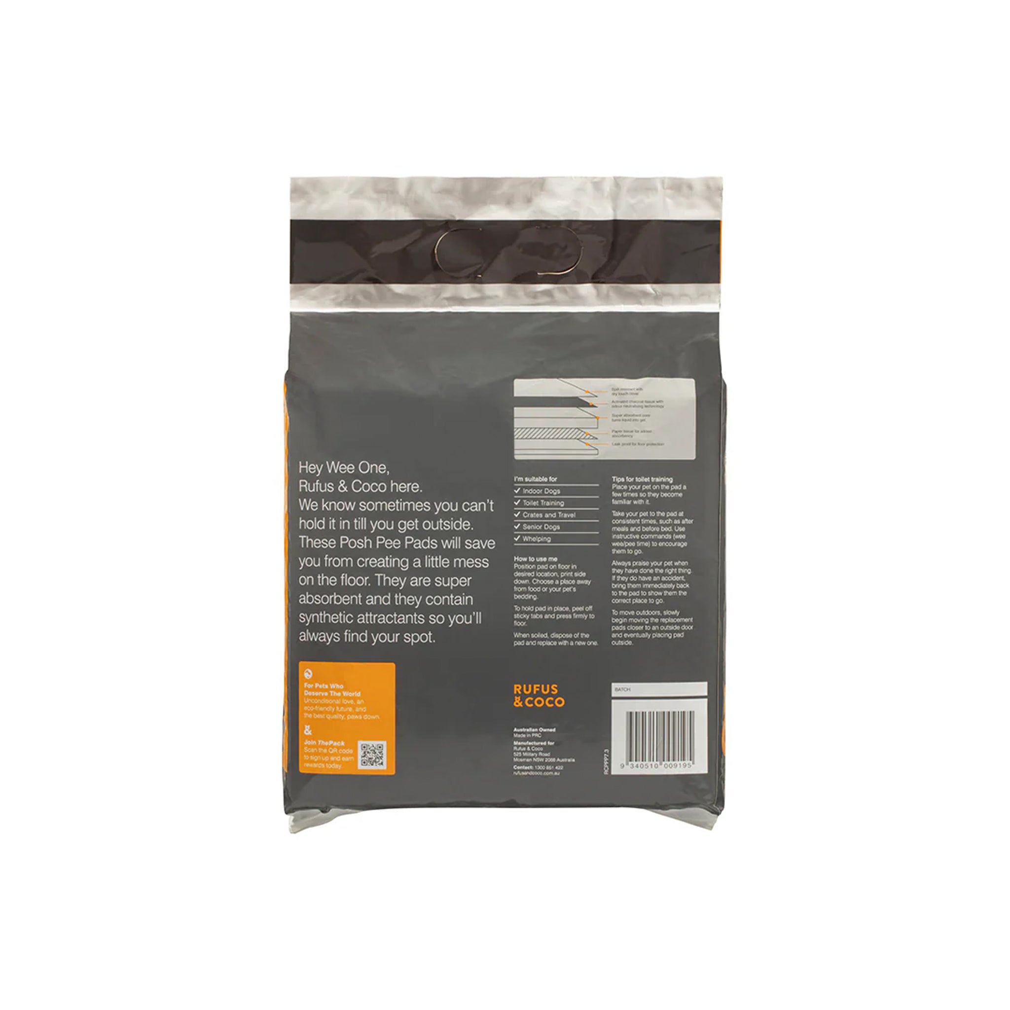 Rufus & Coco Posh Pee Pads