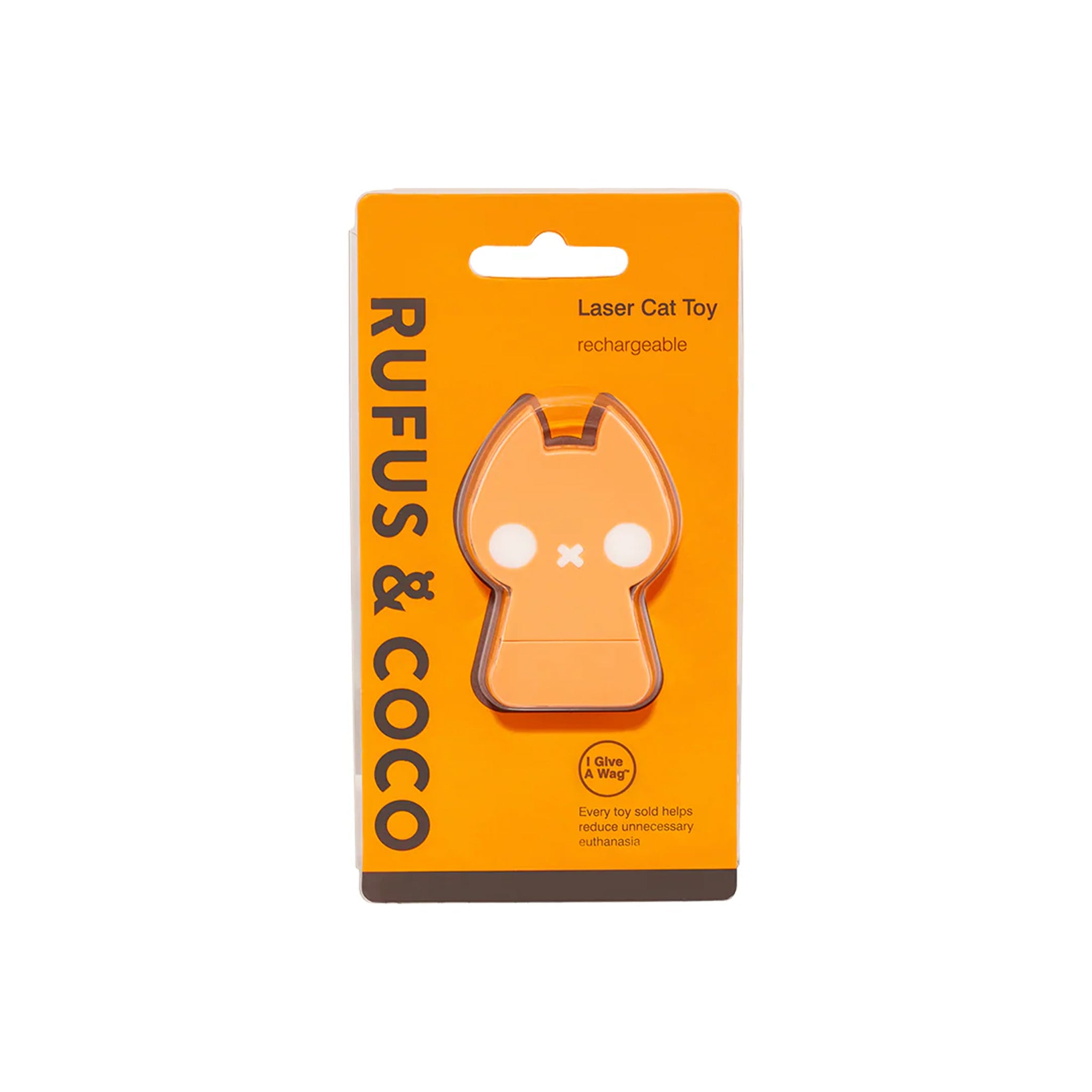 Rufus & Coco Rechargeable Laser Cat Toy