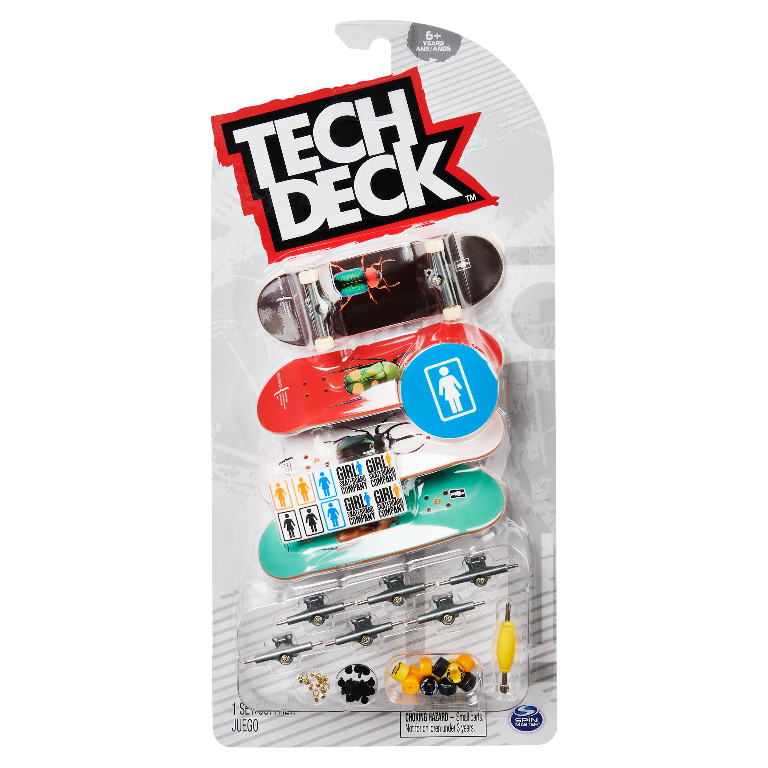 Tech Deck 4 Pack assorted