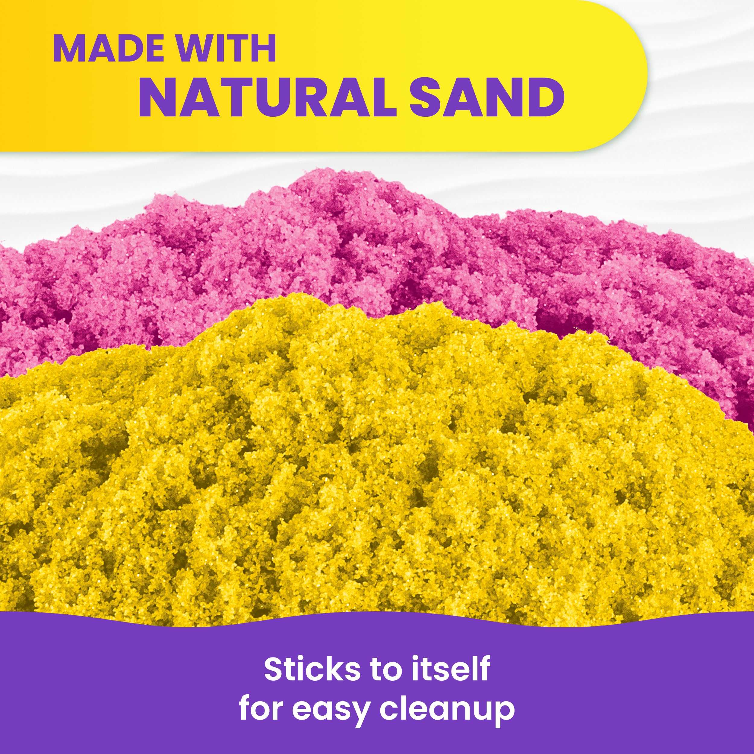 Kinetic Sand Squish Blossom Playset