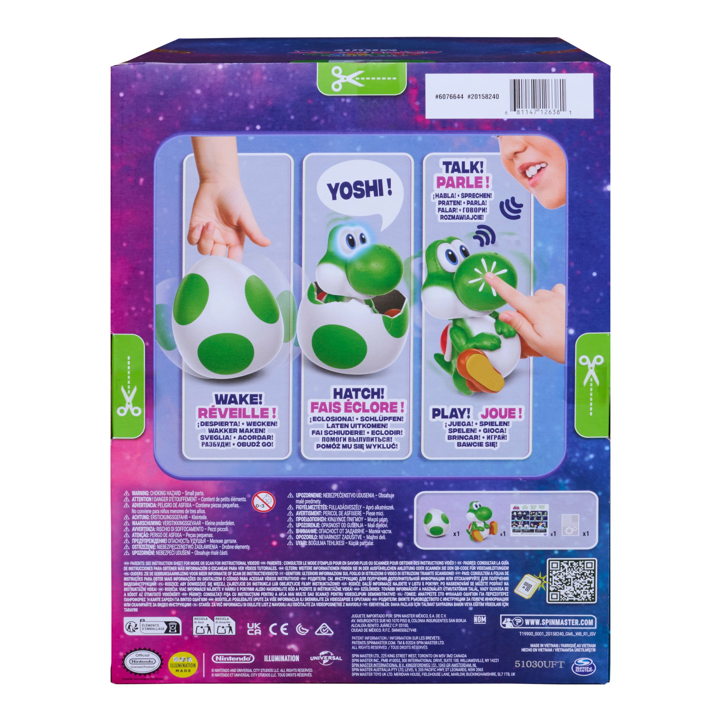 YOSHI Interactive Hatching Egg