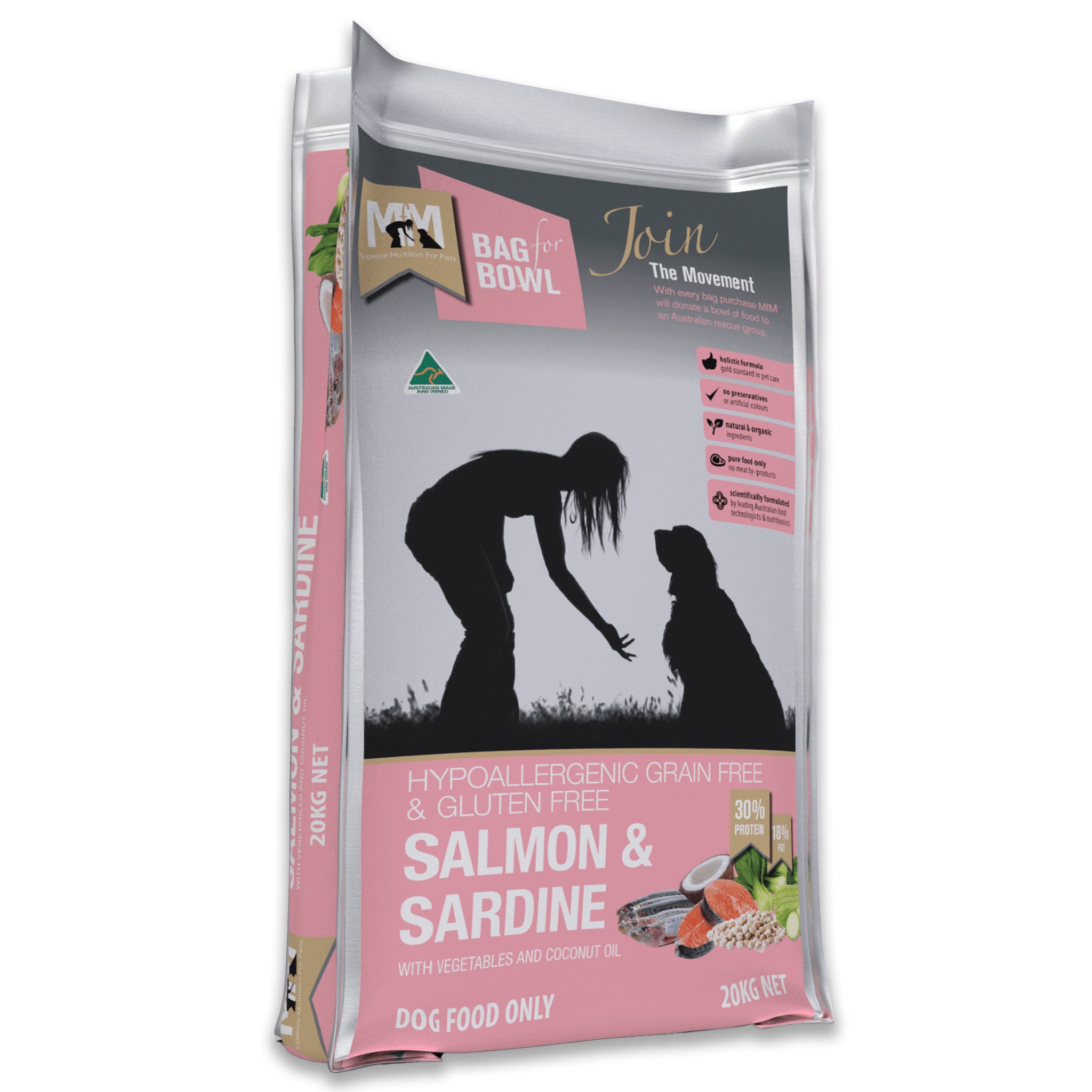 Meals for Mutts MFM Adult Salmon and Sardine (Grain Free)