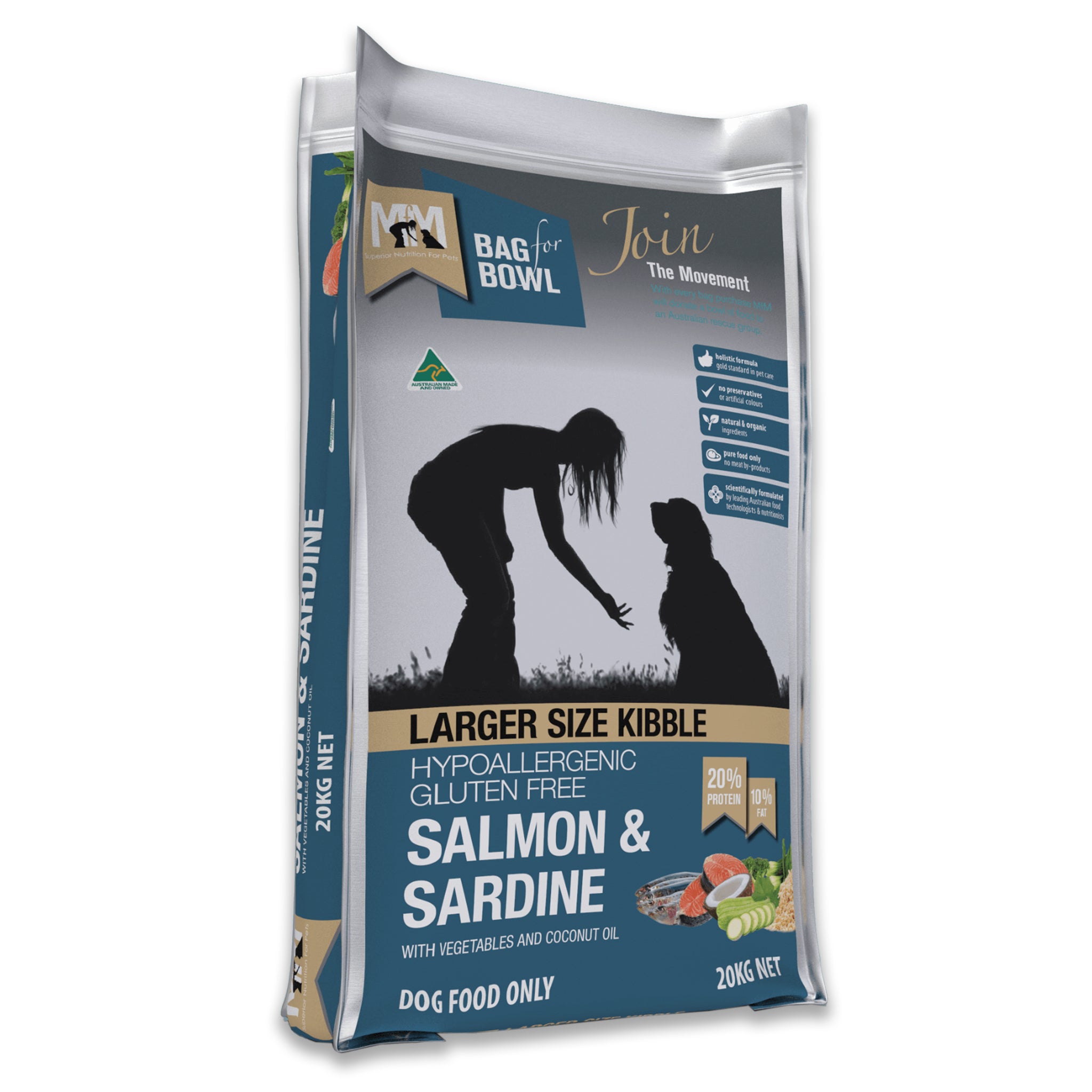 Meals for Mutts MFM Large Breed Salmon and Sardine