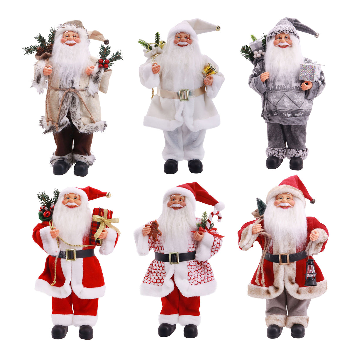 Santa Vintage Figure Assorted