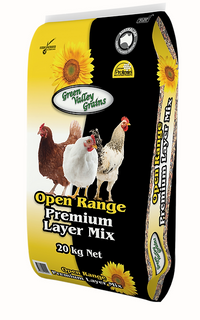 GREEN VALLEY Open Range Premium Layer Mix 20kg