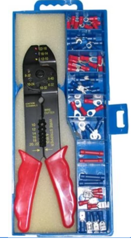 TOOL KING Crimping Tool with 60 Terminals