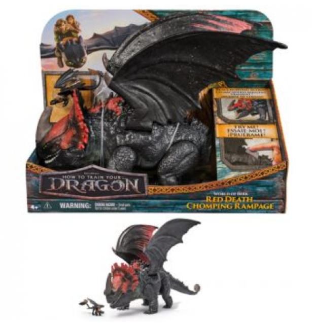 Dragon's Movie Red Death Chomping Rampage