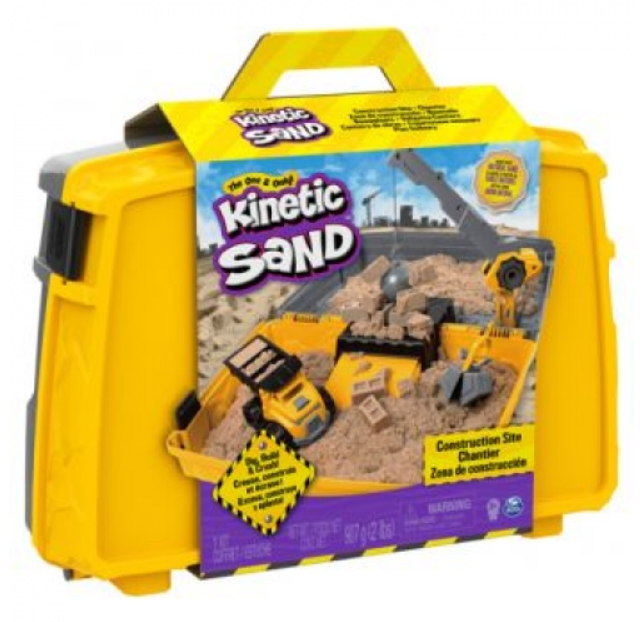 Kinetic Sand Construction Folding Sandbox