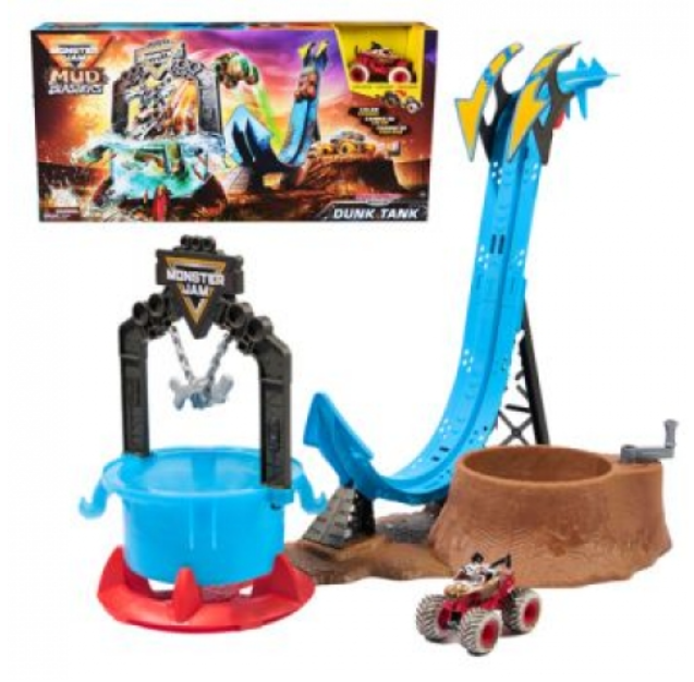 Monster Jam 1:64 Truck Wash Playset