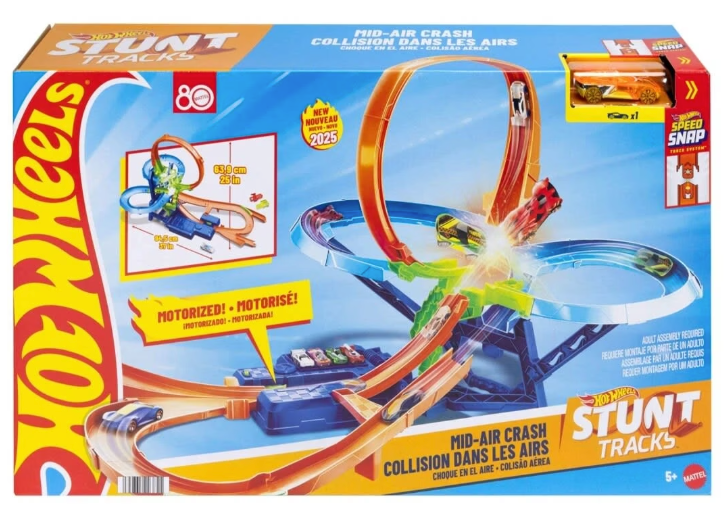 Hot Wheels Mid-Air Multi-Crash Playset