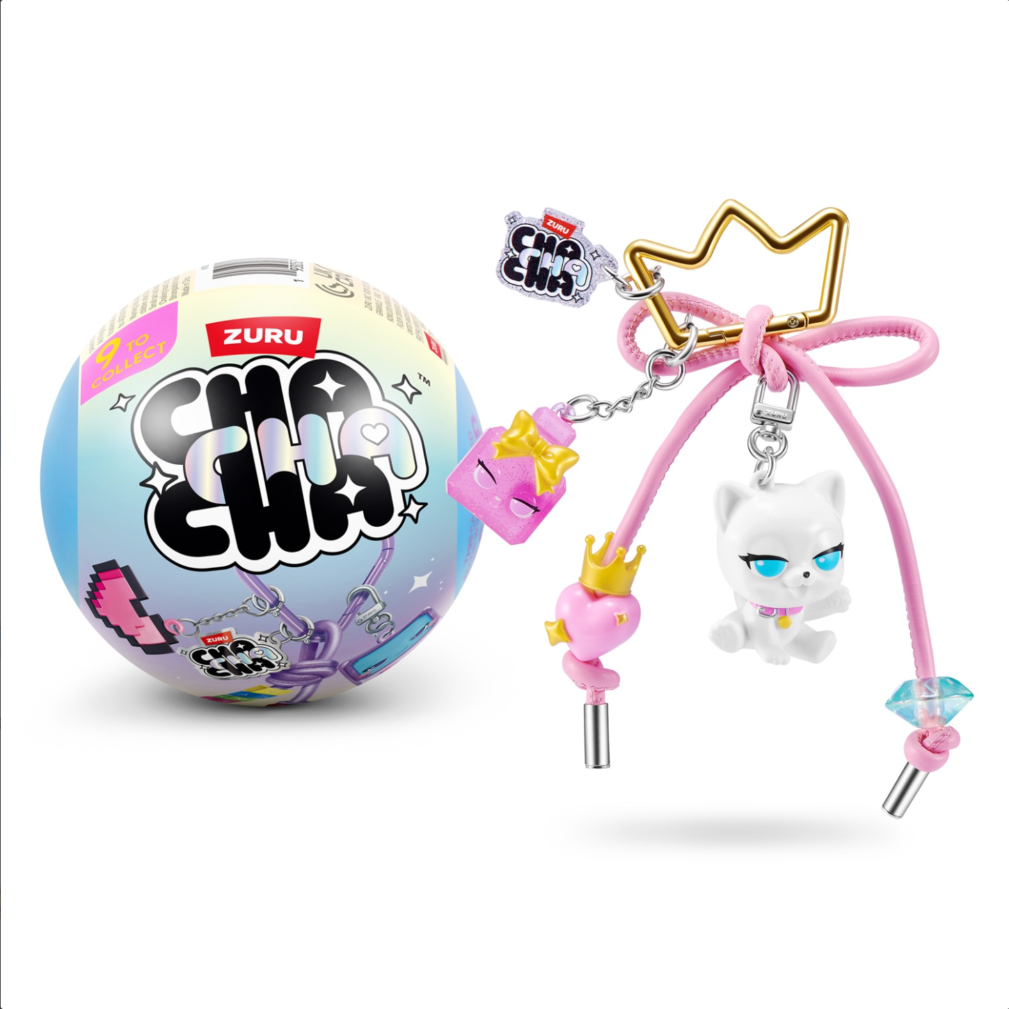 ZURU ChaChaCha DIY Bag Charms Series 1 assorted