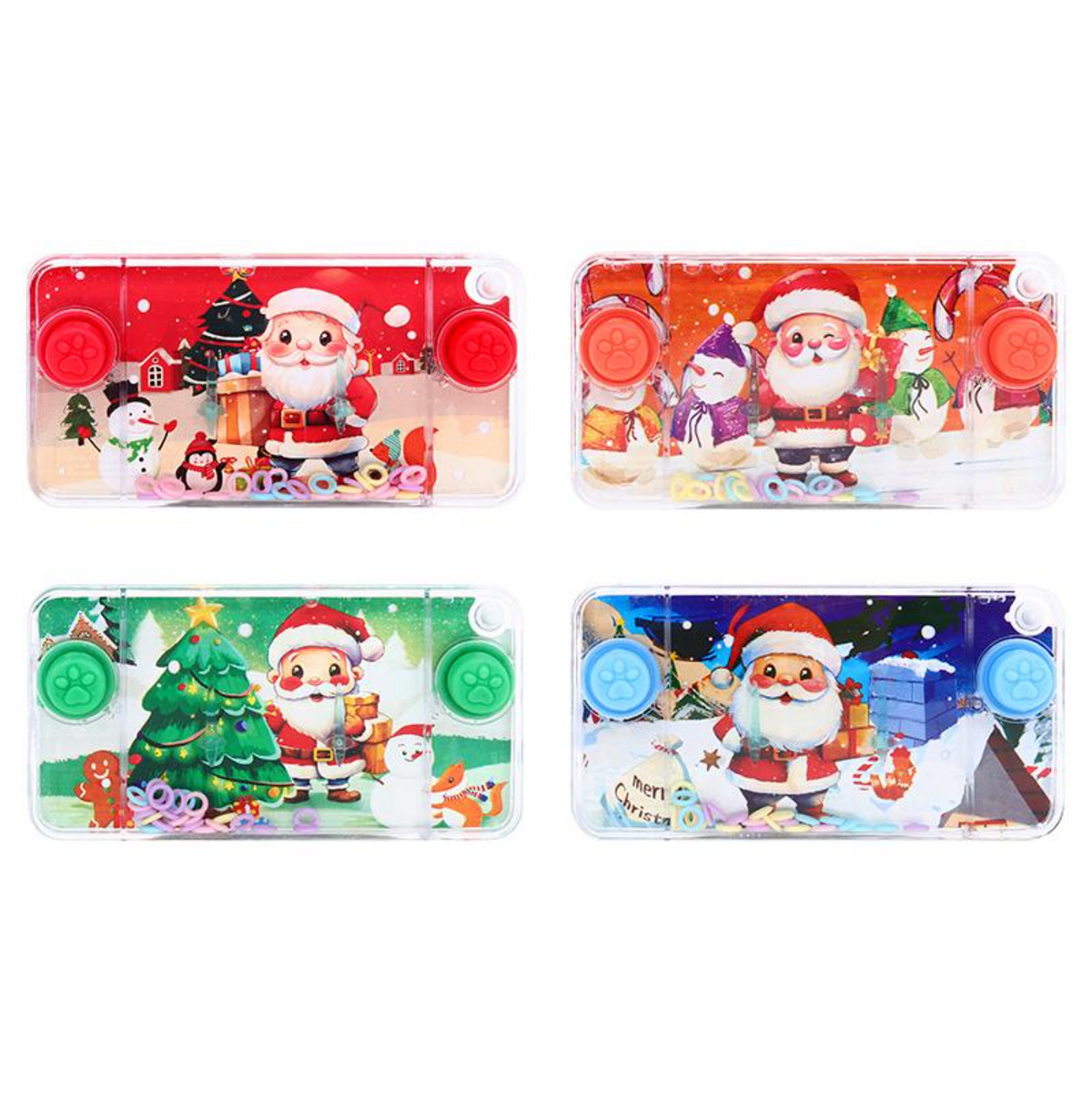 Hand Held Water Skill Game Christmas Assorted