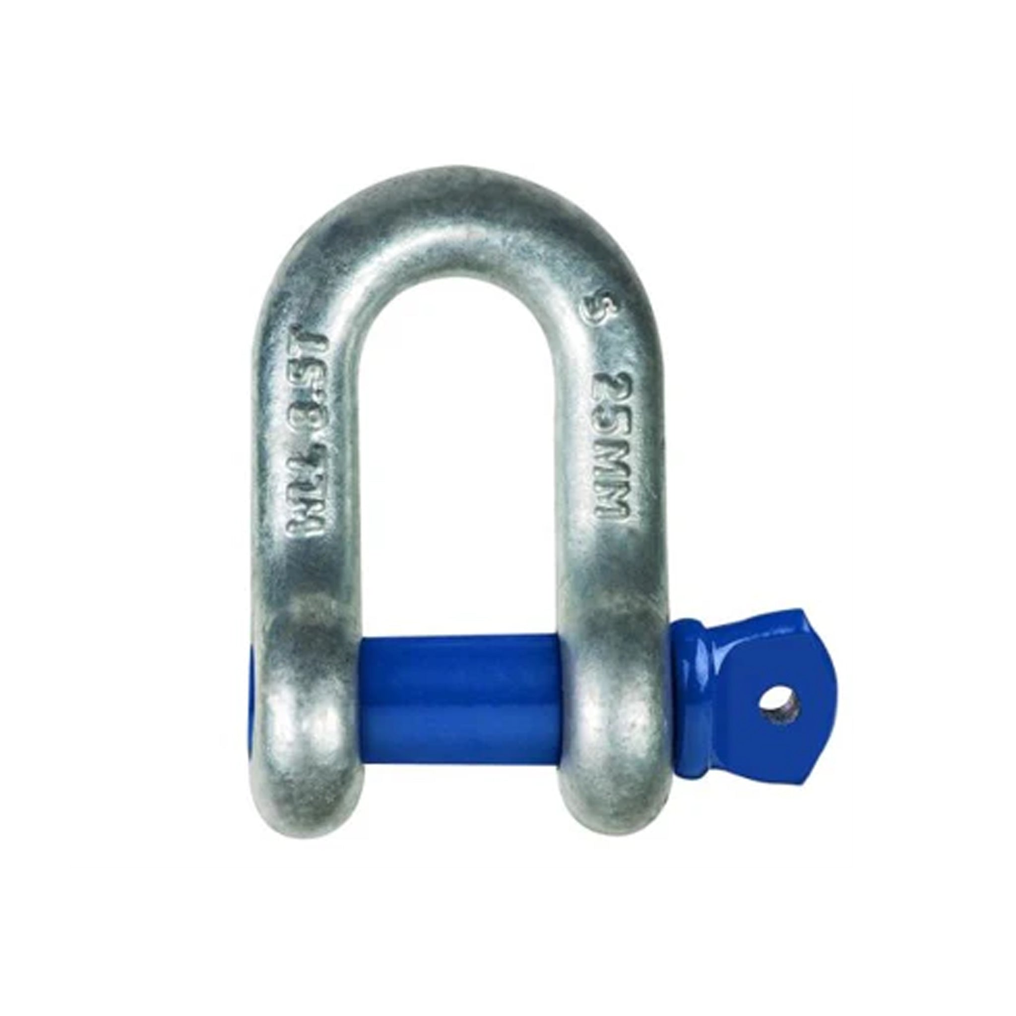 Shackle Dee Grade S - Galvanised Screw Pin