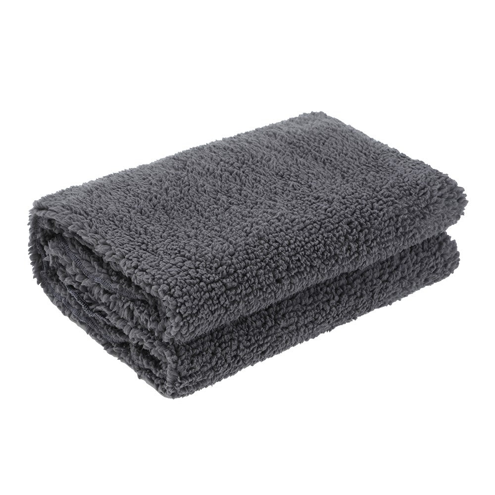 Sherpa Fleece Throw Rug 1M X 1M