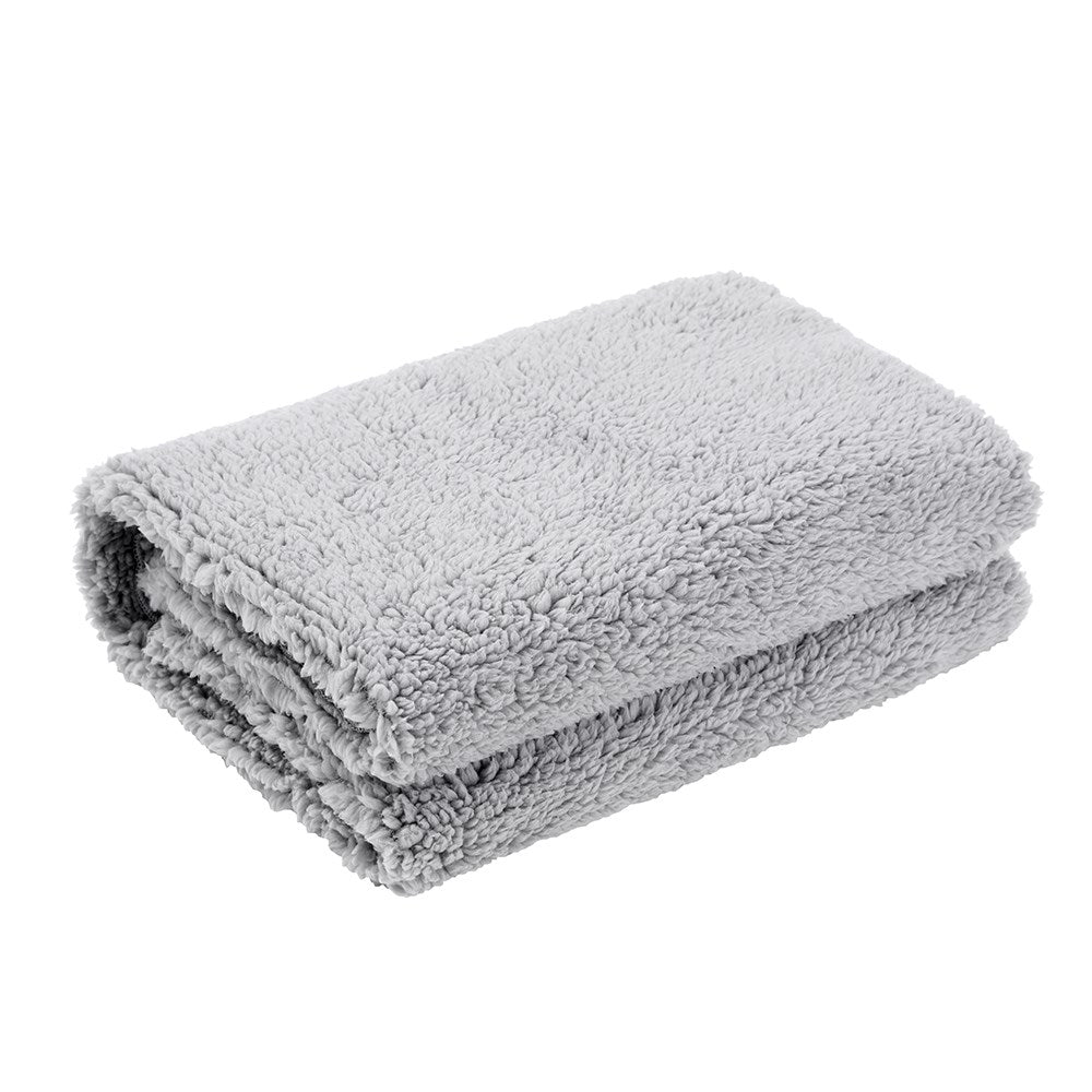 Sherpa Fleece Throw Rug 1M X 1M