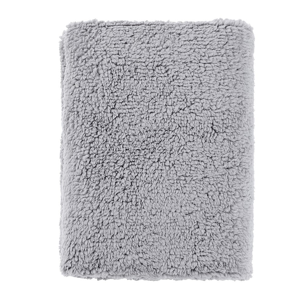Sherpa Fleece Throw Rug 1M X 1M