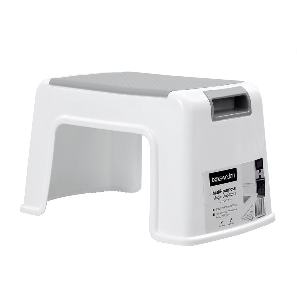 Single Step Stool – Multipurpose (Grey)