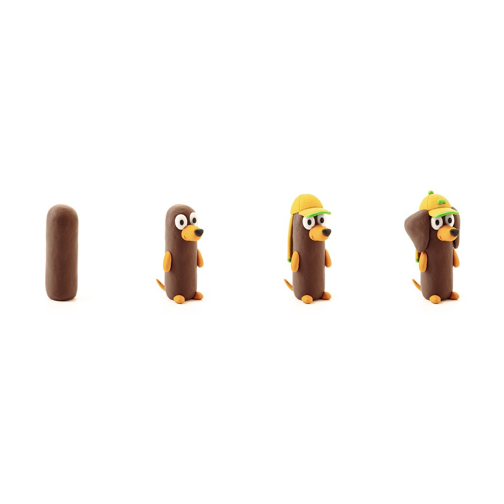 Hey Clay Bluey single character