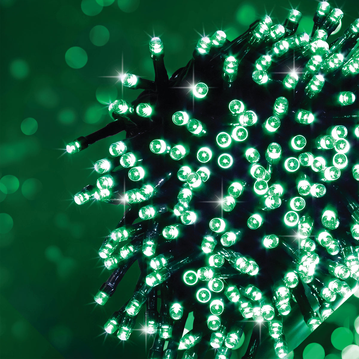 Solar Fairy Lights 500 LED Green