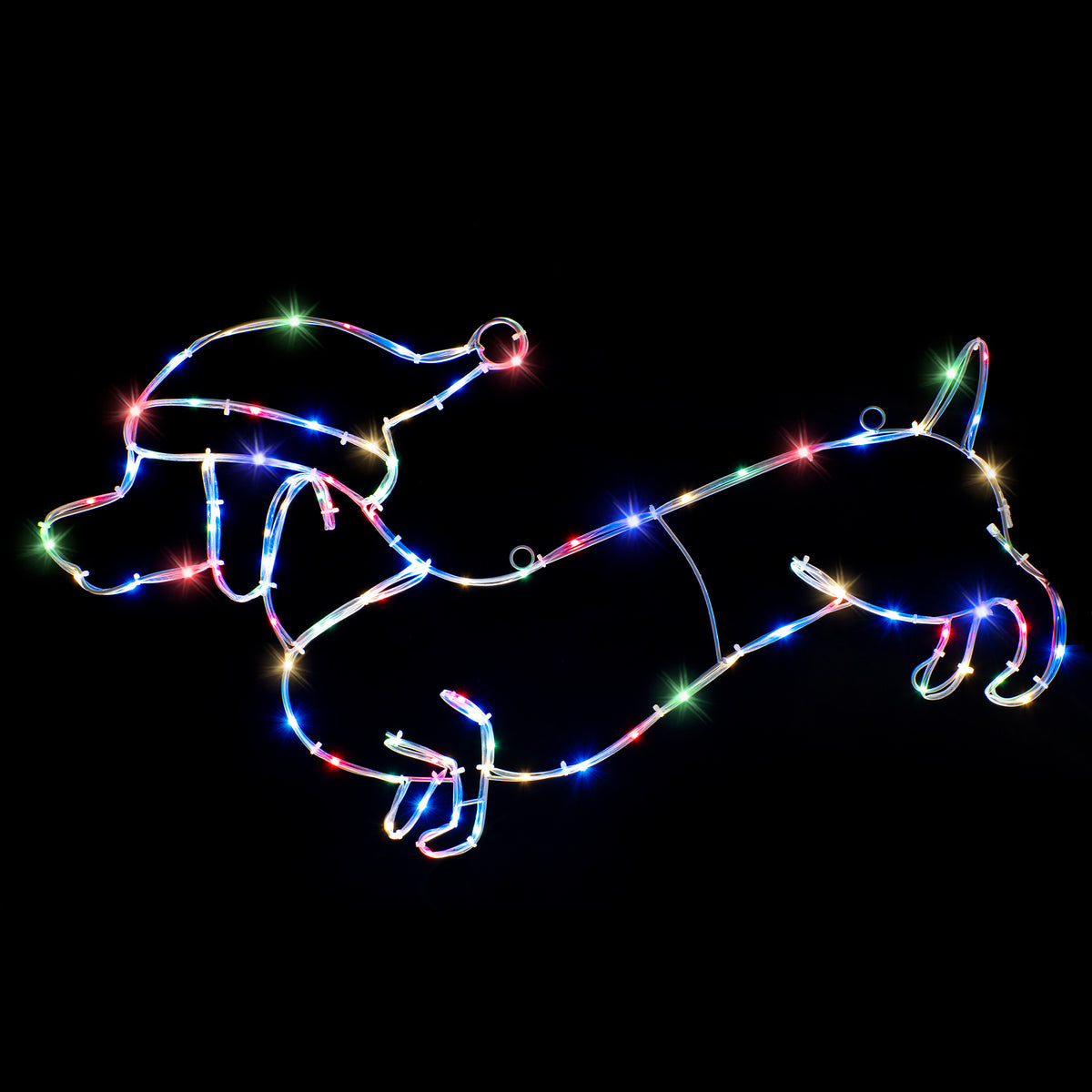 Solar Tubelight Dachshund Flash Multi