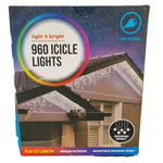 Lights Icicle  Snowing Function 960LED