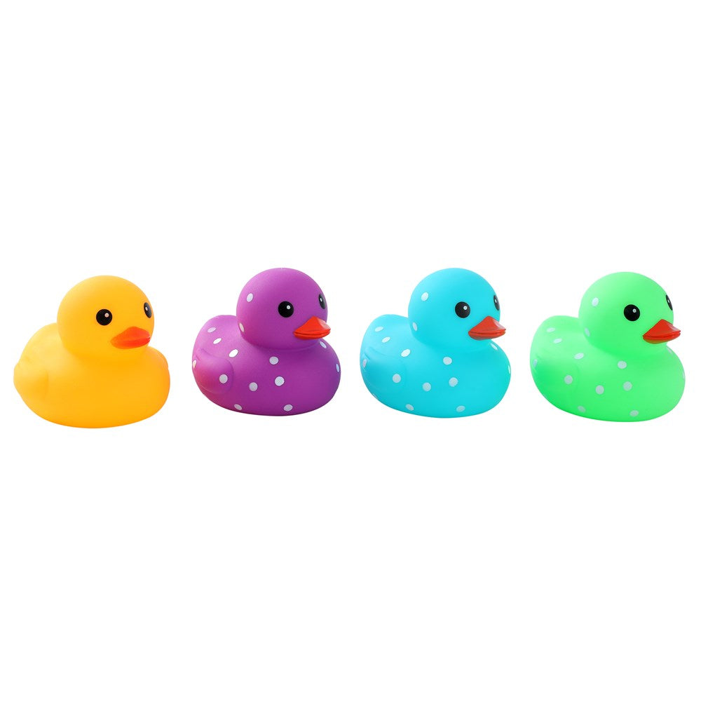 Squeaky Ducks 10x13x11cm Assorted Colours