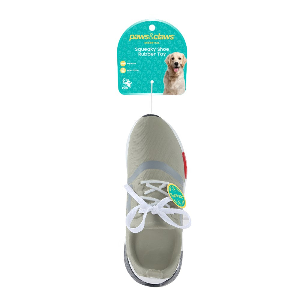 Squeaky Shoe Rubber Latex Pet Toy Assorted