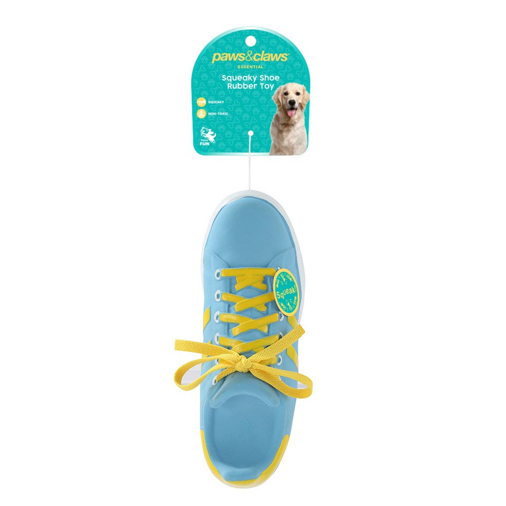 Squeaky Shoe Rubber Latex Pet Toy Assorted