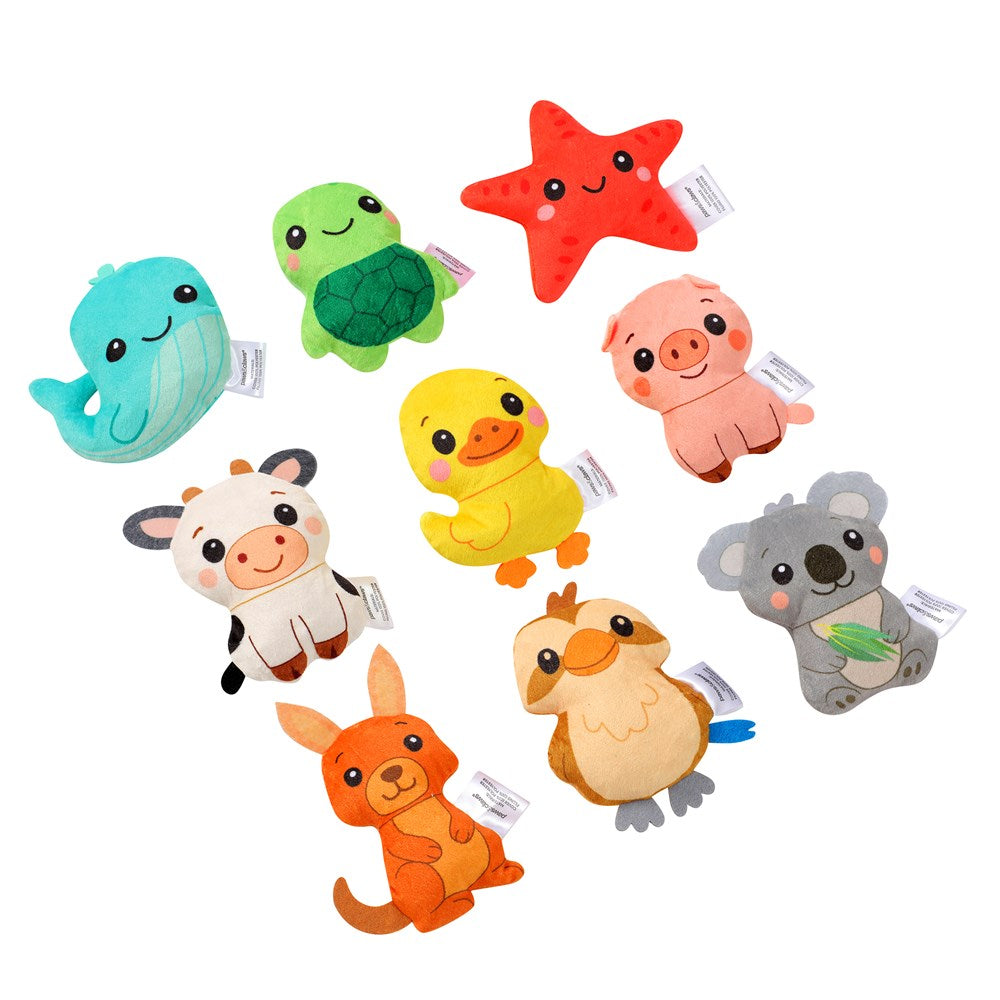 Squeaky Squad Mini's Animal 3 Pack Assorted