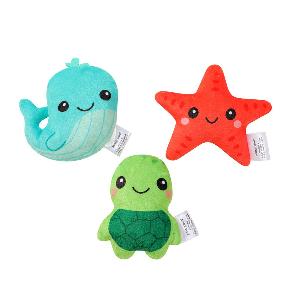 Squeaky Squad Mini's Animal 3 Pack Assorted