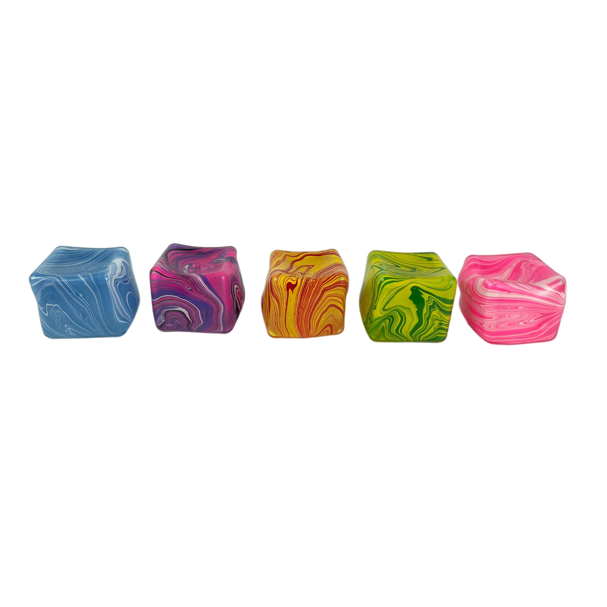 Squishy Marble Cube assorted