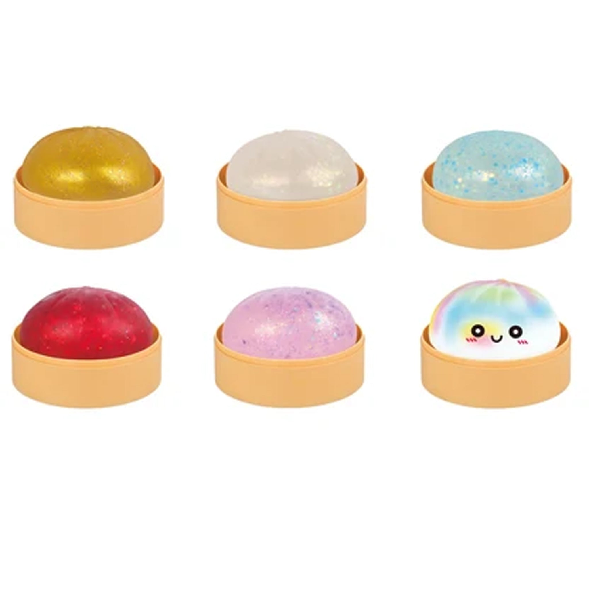 Squishy Mystery Holographic 8.5cm Dumpling assorted XX