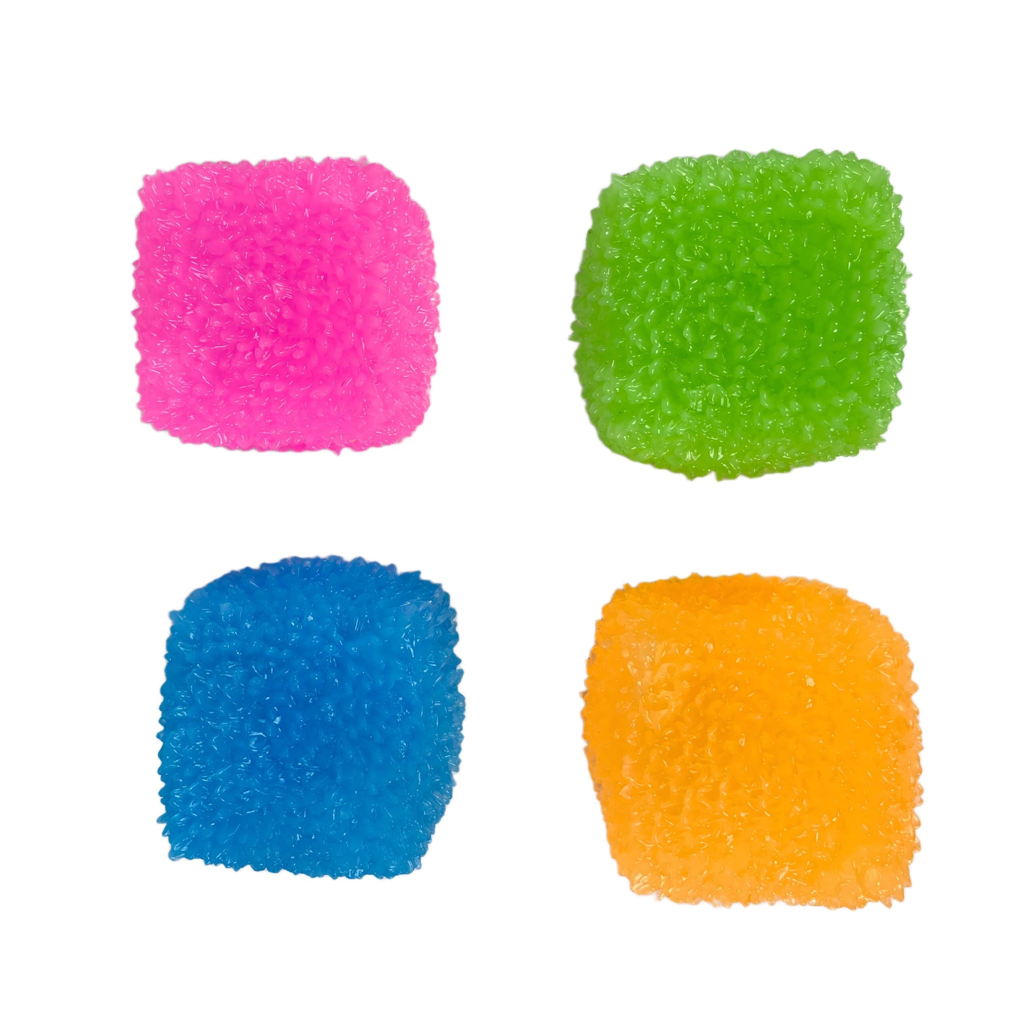 Squishy Textured Cube assorted