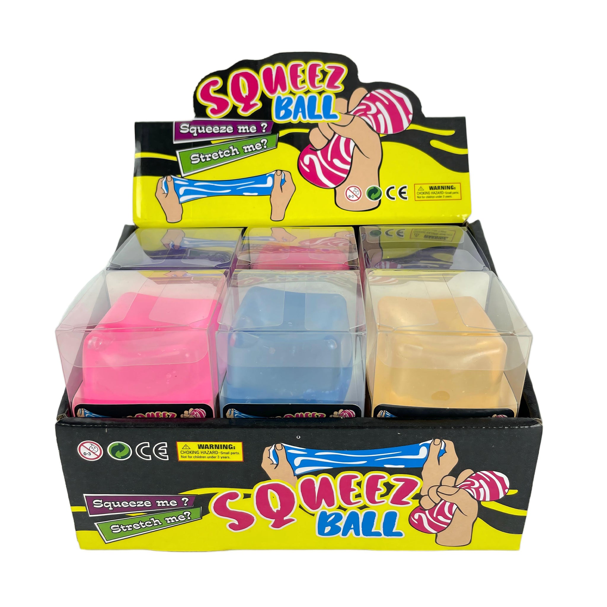 Squishy Translucent Cube assorted