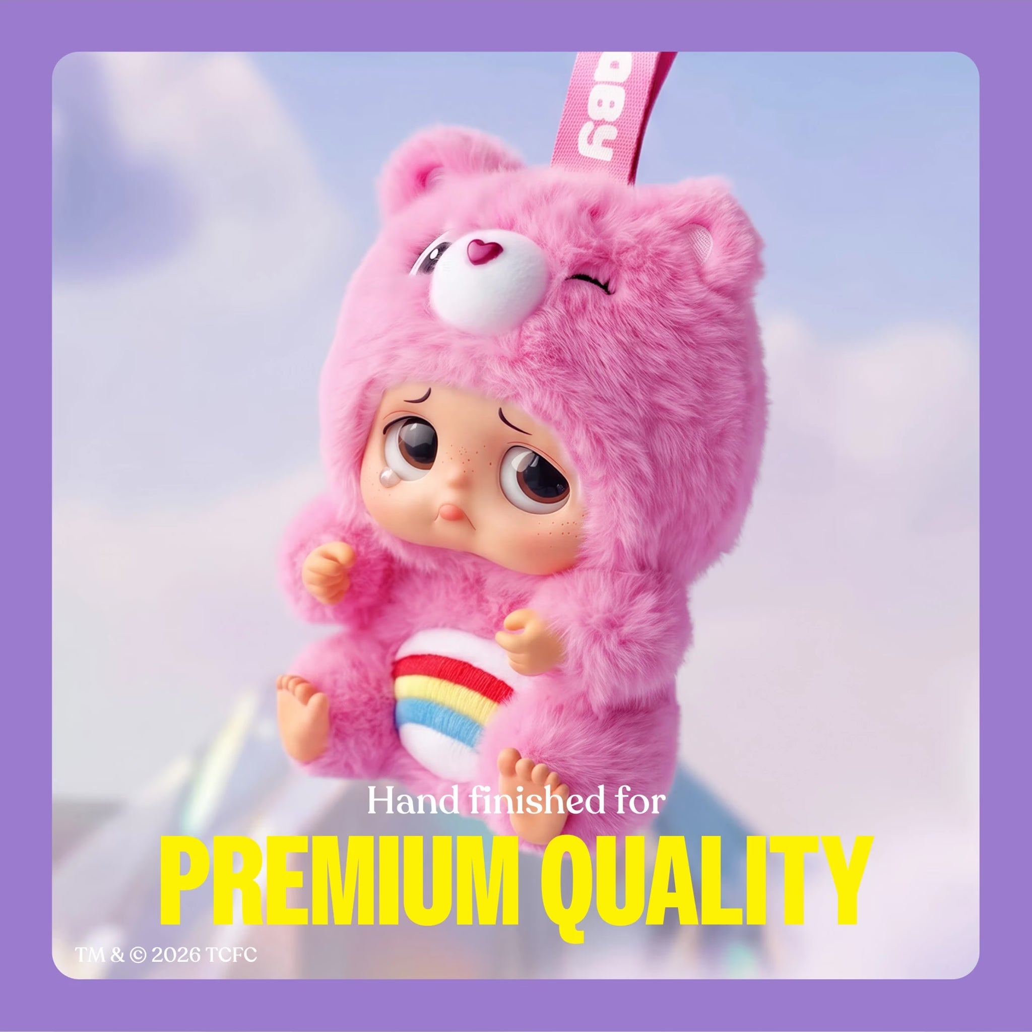 STAR BOX Sad Baby - Care Bears Keyring Series 1
